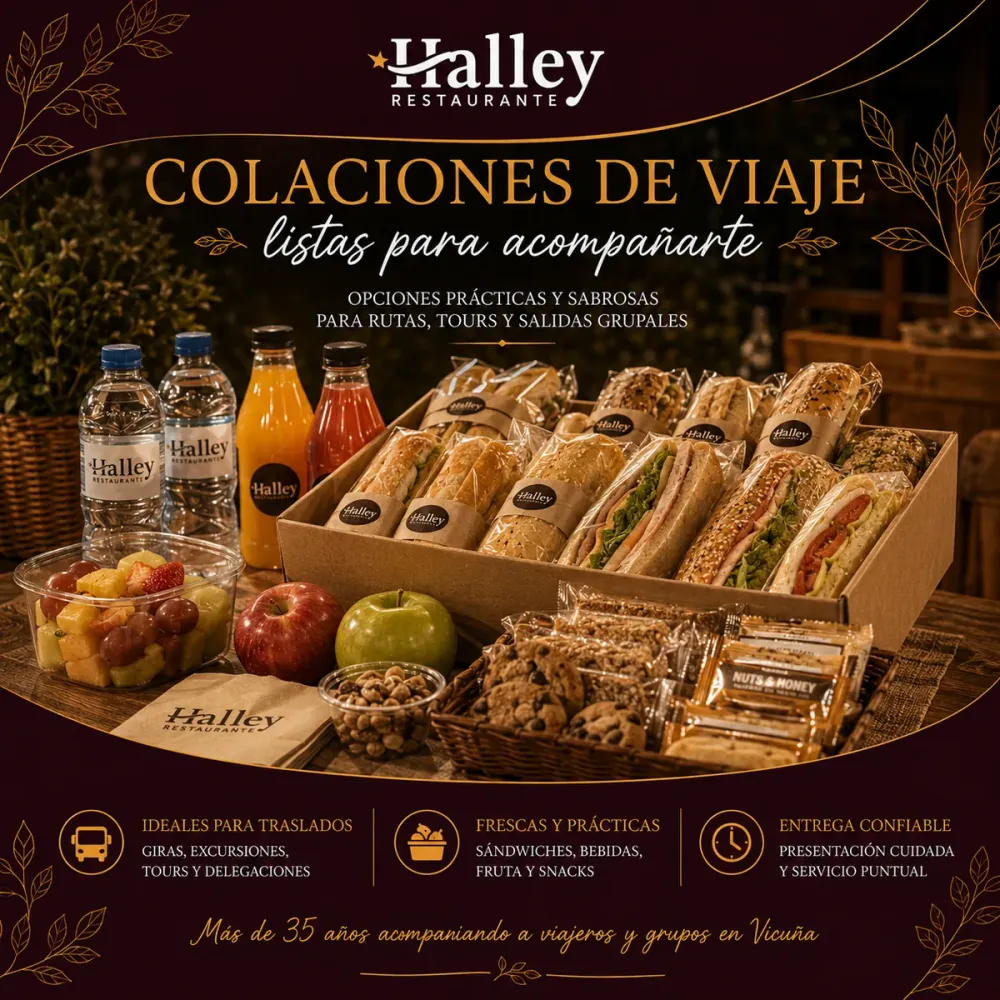Colaciones de Viaje